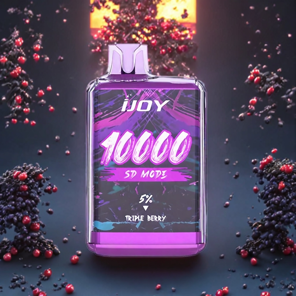 Triple Baies IJOY SD10000 10000 Puffs 20ml Belgique Grossiste PC PCTG