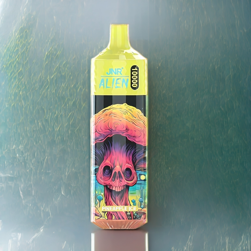 Jnr Alien Belgique Grossiste 10000 Puffs Type-C Charge & LED RGB Vape Ananas Glace