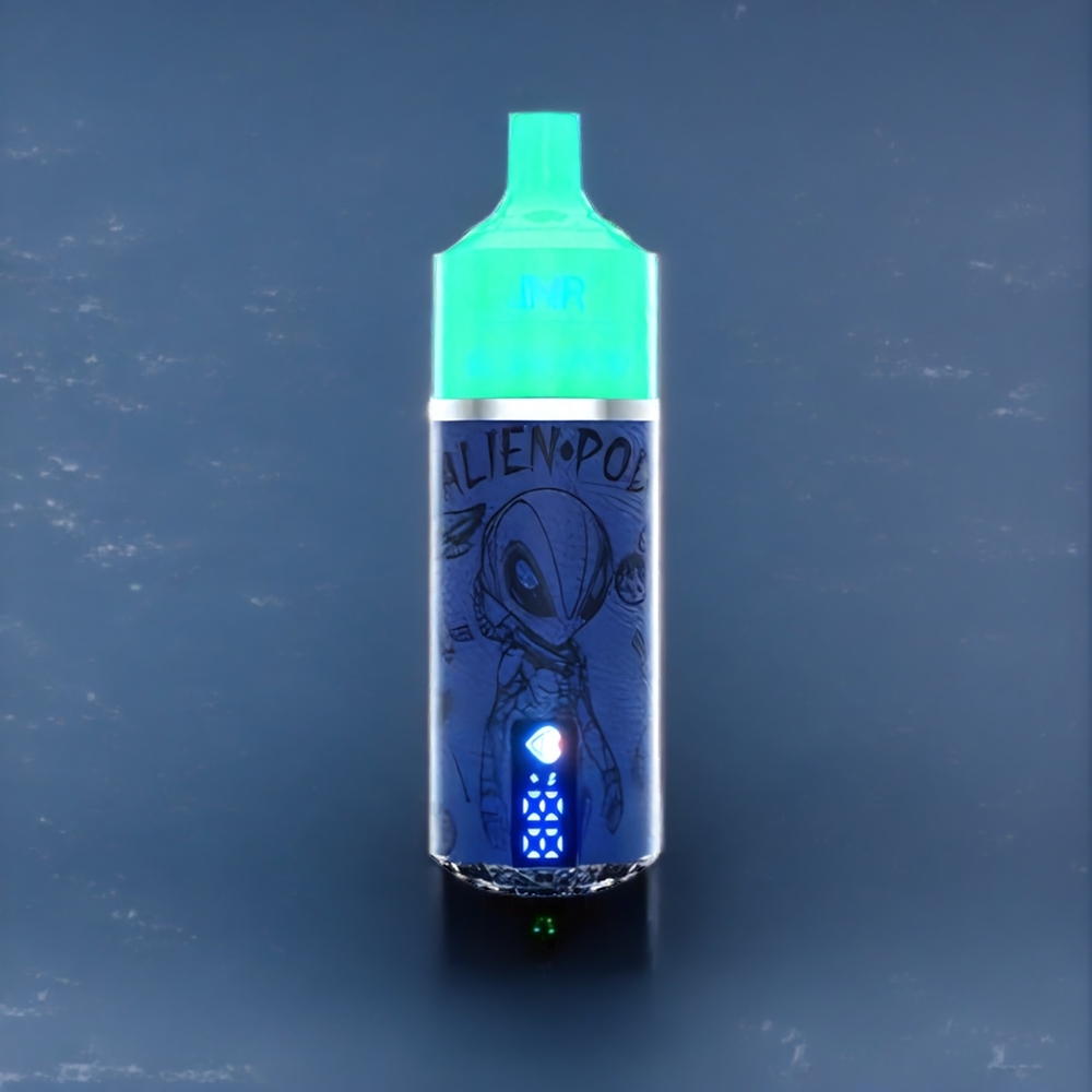 JNR Alien Pod Belgique Grossiste 13000 Puffs 20ml E-liquide Myrtille-Grenade Glace POD MOD