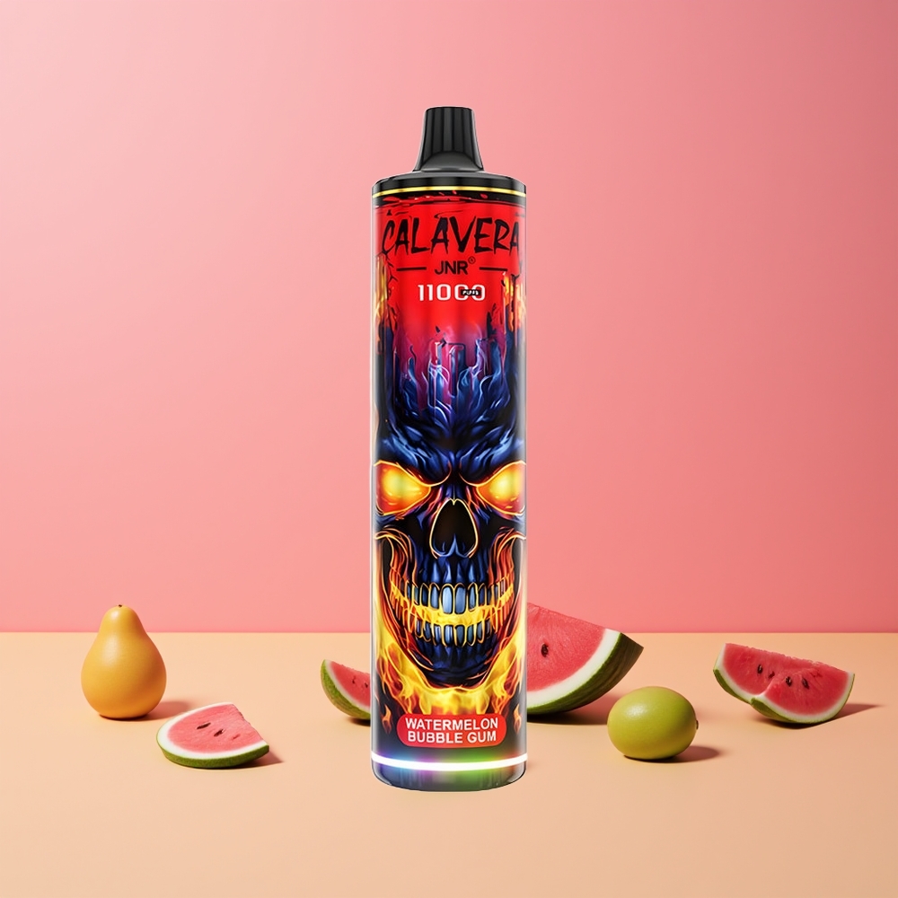 Pastèque Gomme Bulle JNR Calavera 11000 Puffs 850 mAh Belgique Grossiste Type-C