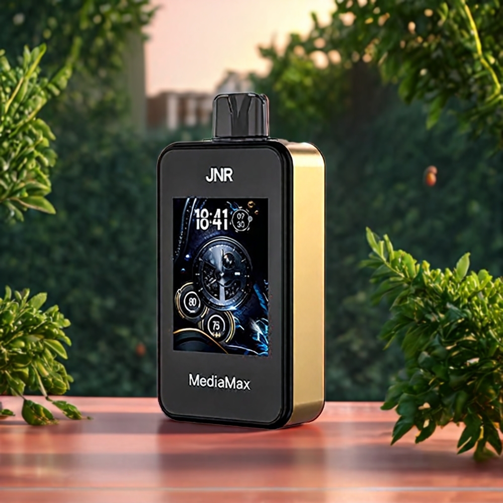 JNR MediaMax 40000 Puffs Belgique Grossiste - 21mL 5% - Pêche Mangue Pastèque