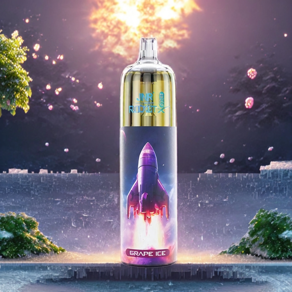 Glace Raisin JNR Rocket X 12400 Puffs Belgique Grossiste Rechargeable Type-C 22ml E-liquid