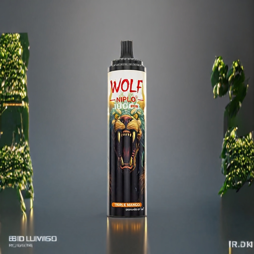 Jnr Wolf 10000 Puffs Triple Mangue Belgique Grossiste 1.0 Ohm 650mAh