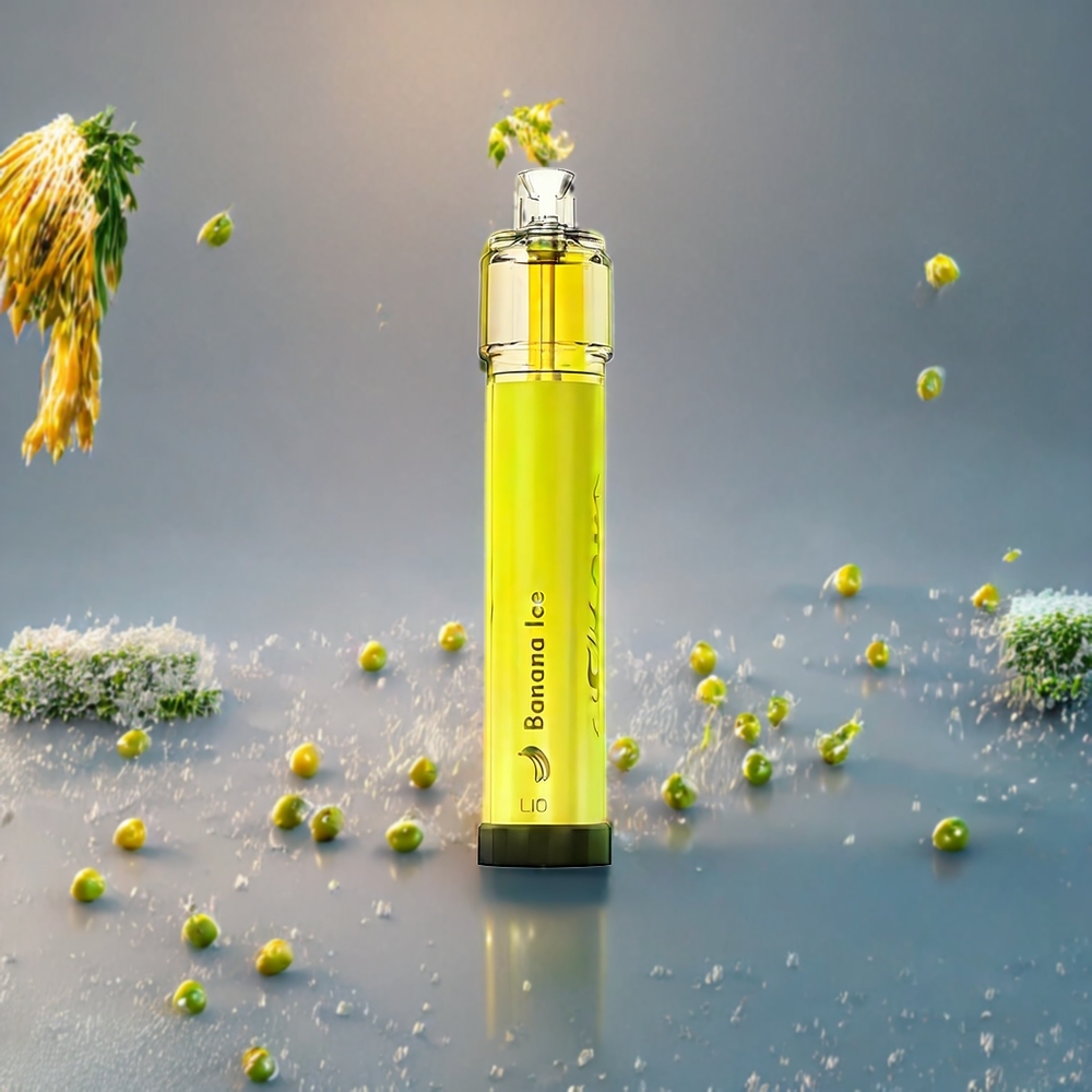 Banane Glacée LIO Bee Lit 2500 Puffs 6.0ml Belgique Grossiste 5% Nicotine