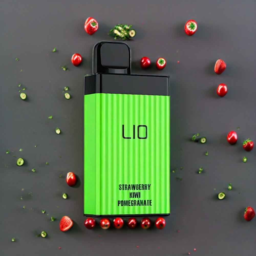 Fraise Kiwi Grenade LIO BOXX 4000 Puffs Belgique Grossiste 10ml 50mg