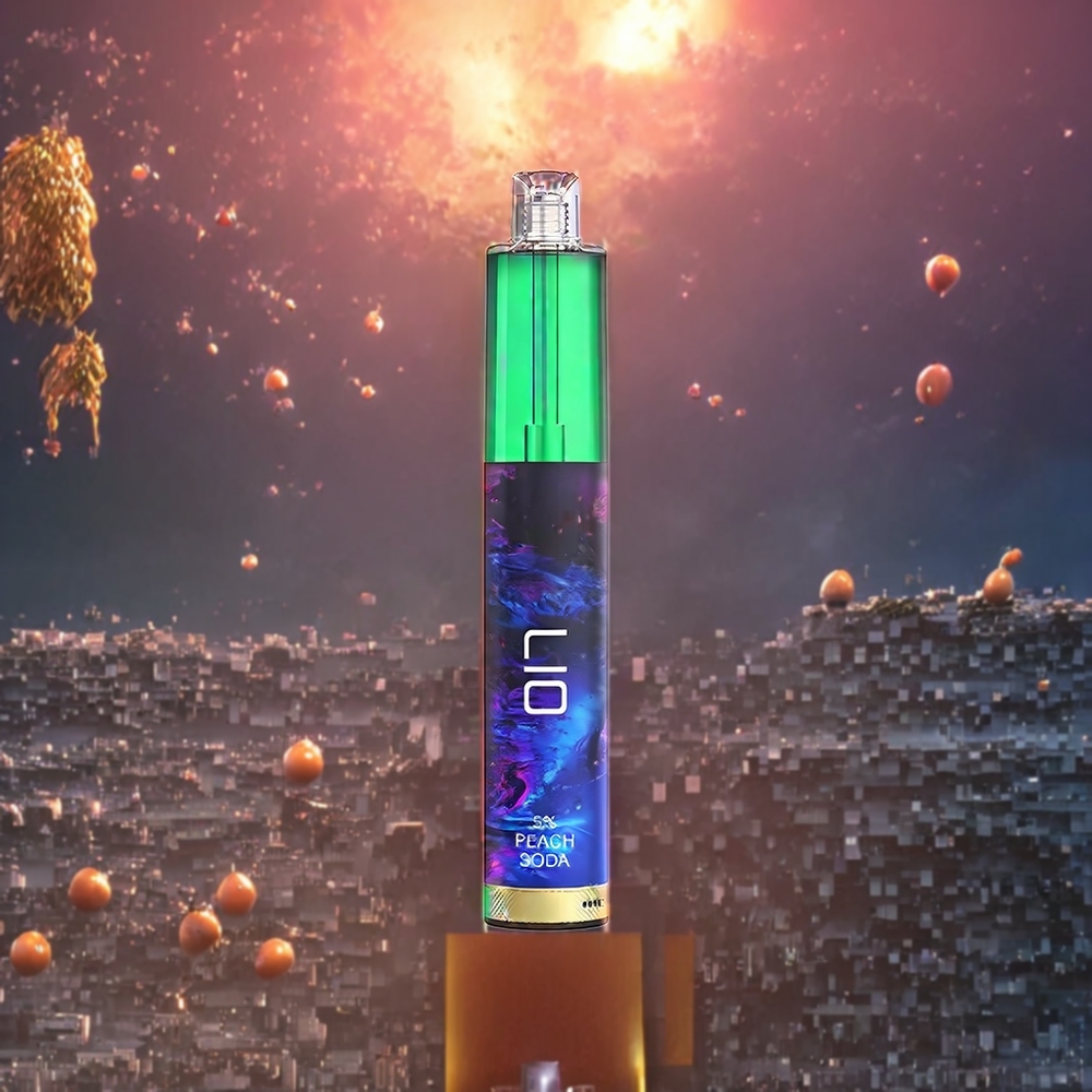 Peche Soda LIO Max 3000 Puffs Belgique Grossiste 10mL Dual Airflow