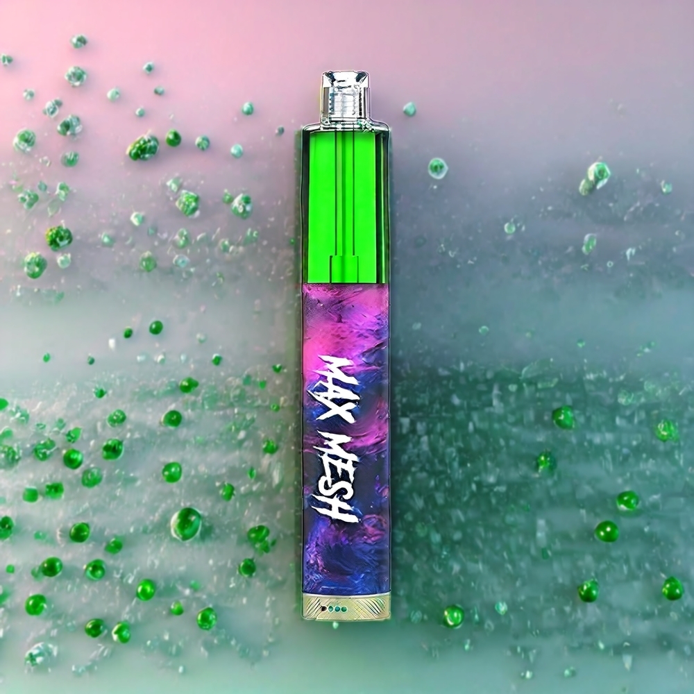 Pomme Verte Menthol Glace LIO Max Mesh 3000 Puffs Belgique Grossiste 10mL 50mg
