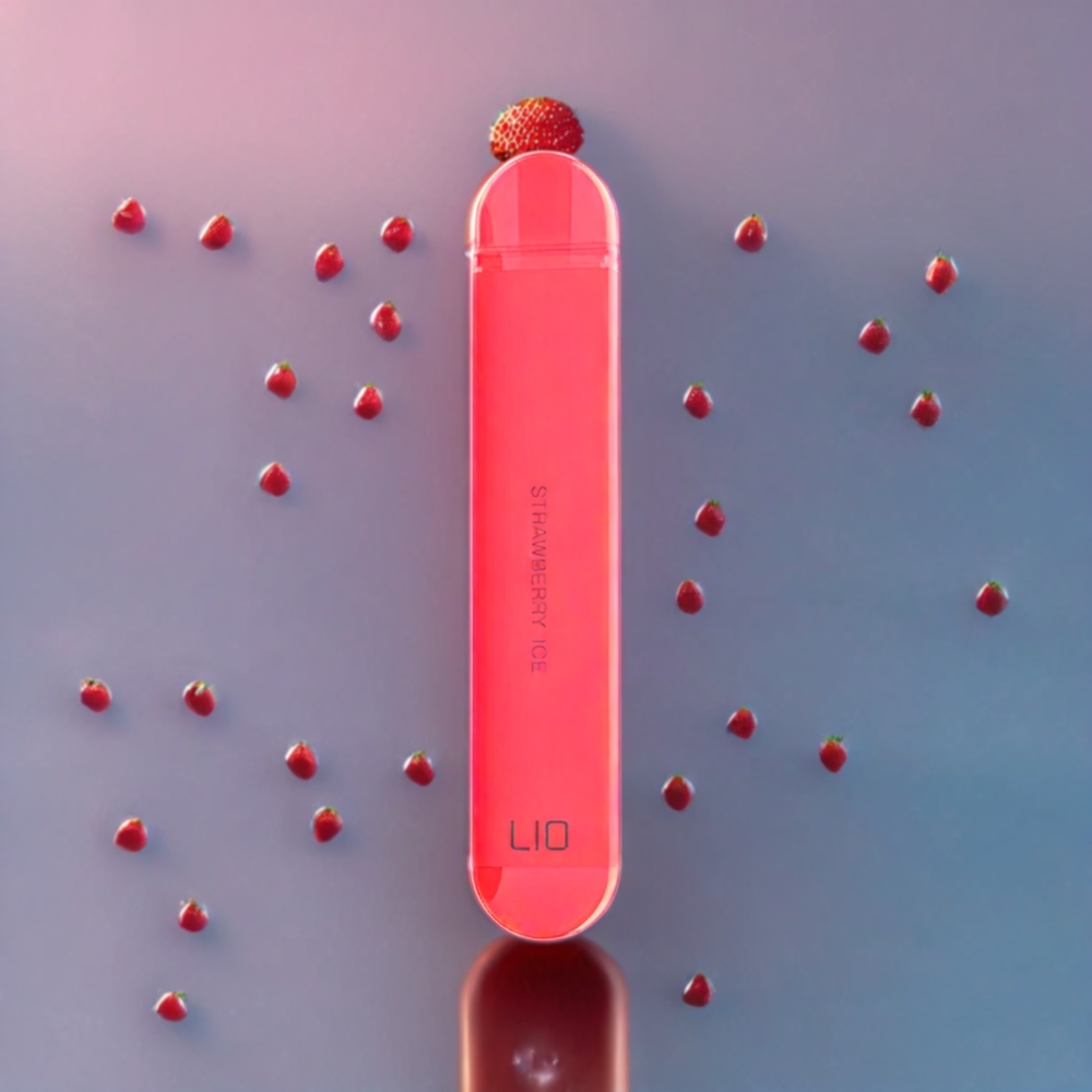 Fraise Glacée LIO NANO X 600 Puffs Belgique Grossiste 500mAh 2ML