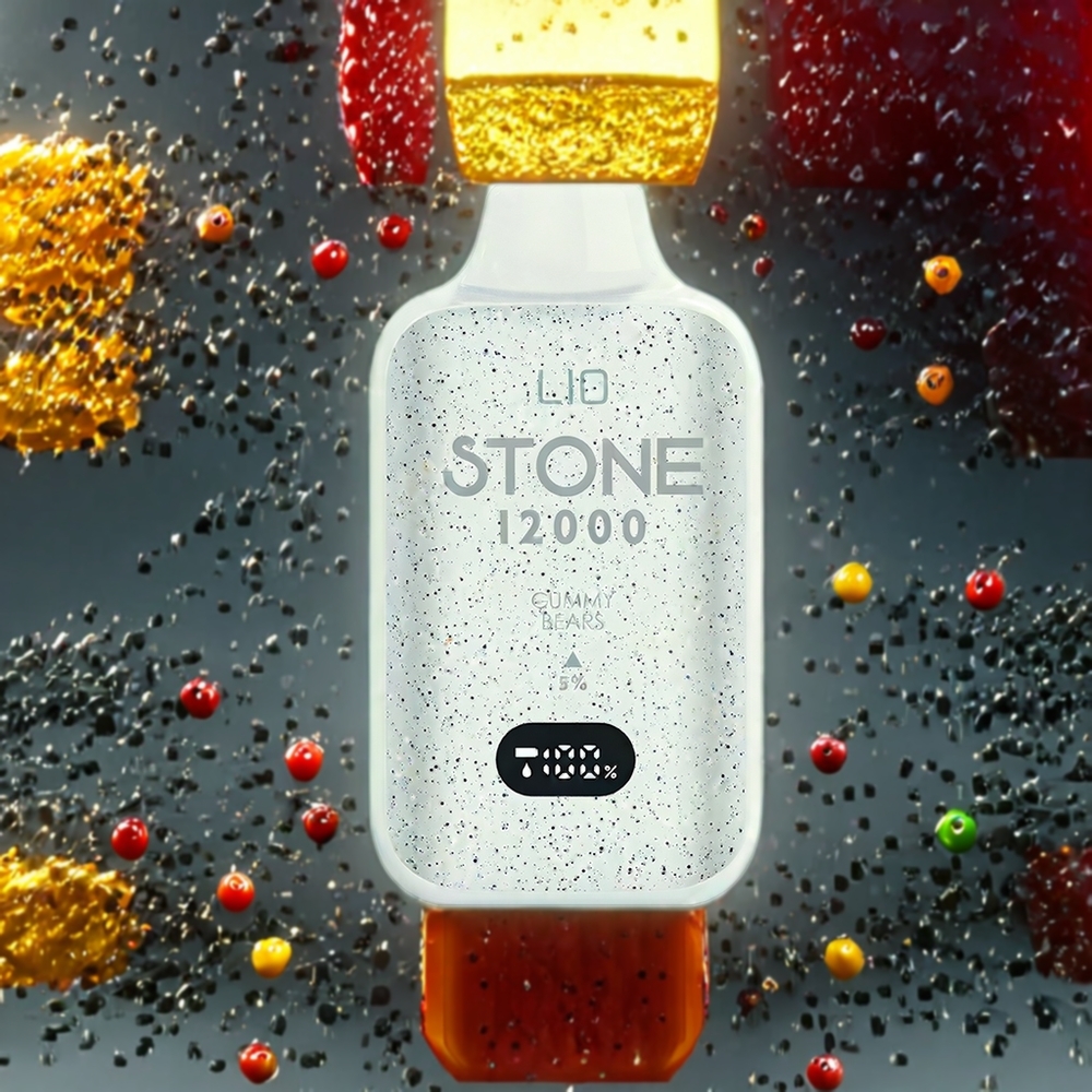 Oursons Gélifiés LIO Stone 12000 Puffs 18ML Belgique Grossiste 550mAh