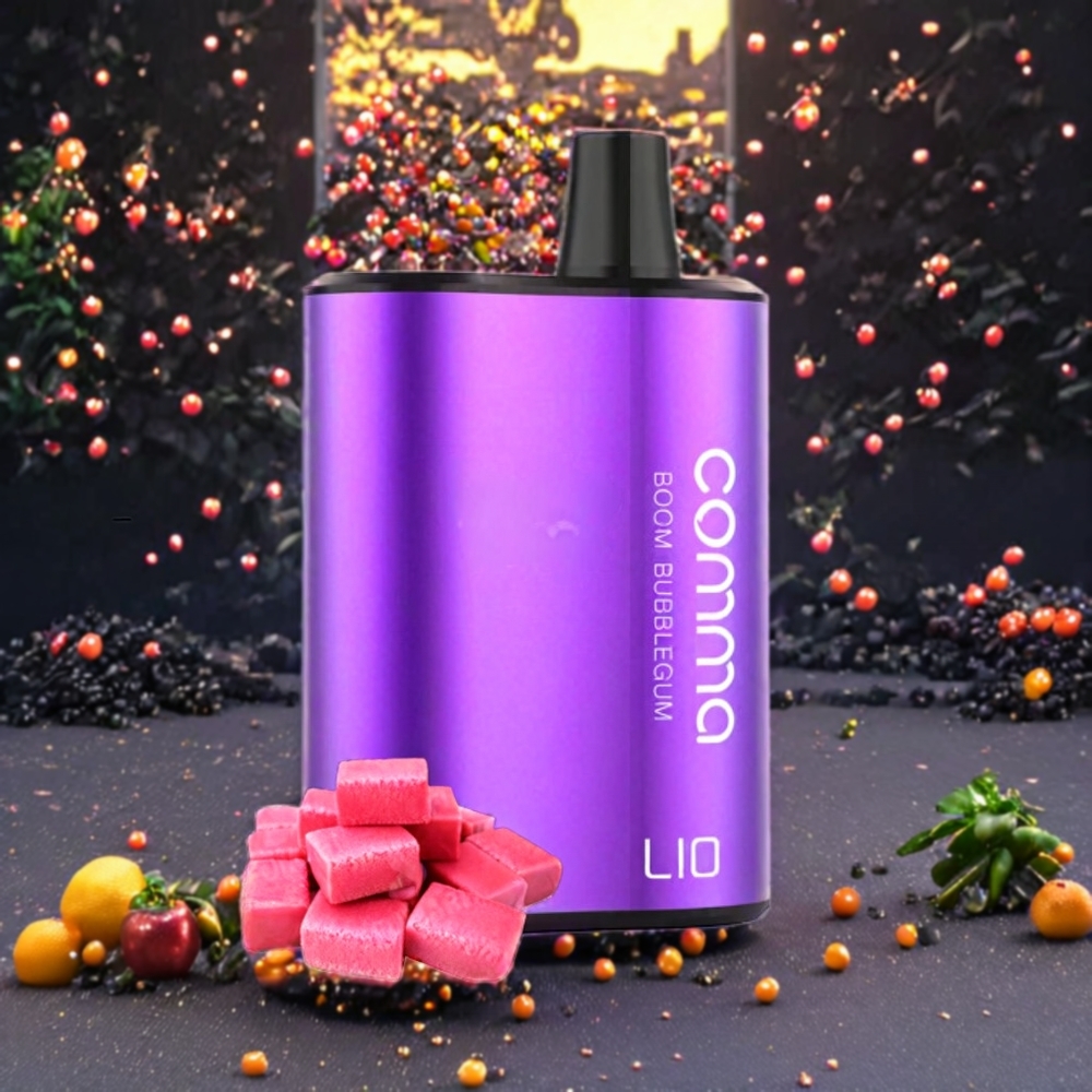Bulles de Gomme LIO COMMA 5000 Puffs 15ml Belgique Grossiste 900mAh & Type-C