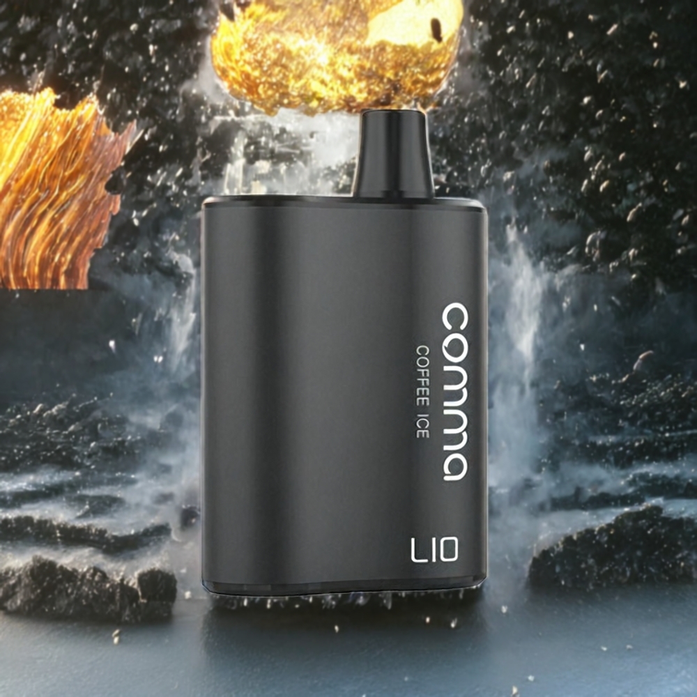Café Glacé LIO COMMA 5000 Puffs Belgique Grossiste 15ml 50mg