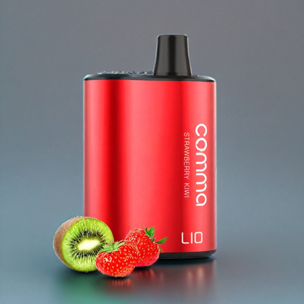 Fraise Kiwi LIO COMMA 5000 Puffs Belgique Grossiste 15ml 900mAh