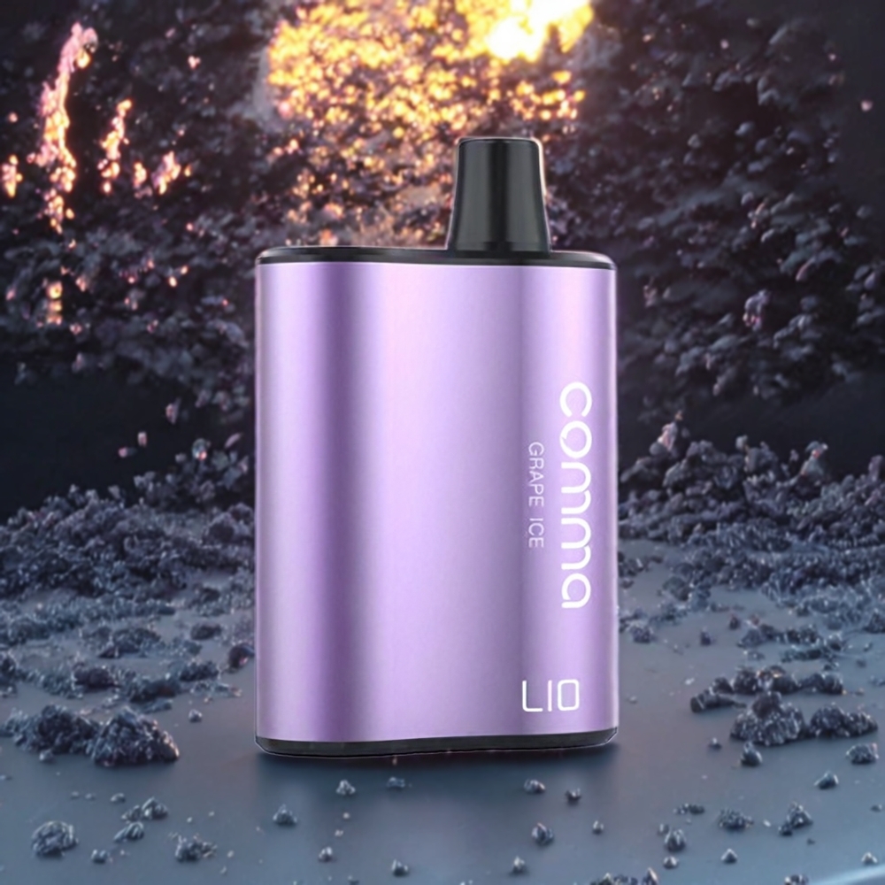 Glace Raisin LIO COMMA 5000 Puffs 15ml Belgique Grossiste 900mAh Type-C