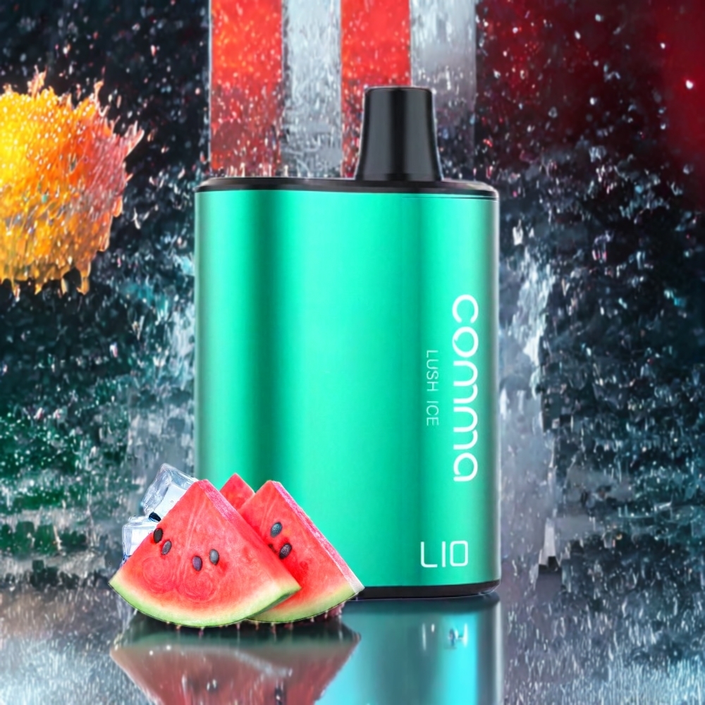 Glacier Fruité LIO COMMA 5000 Puffs Belgique Grossiste 15ml Type-C
