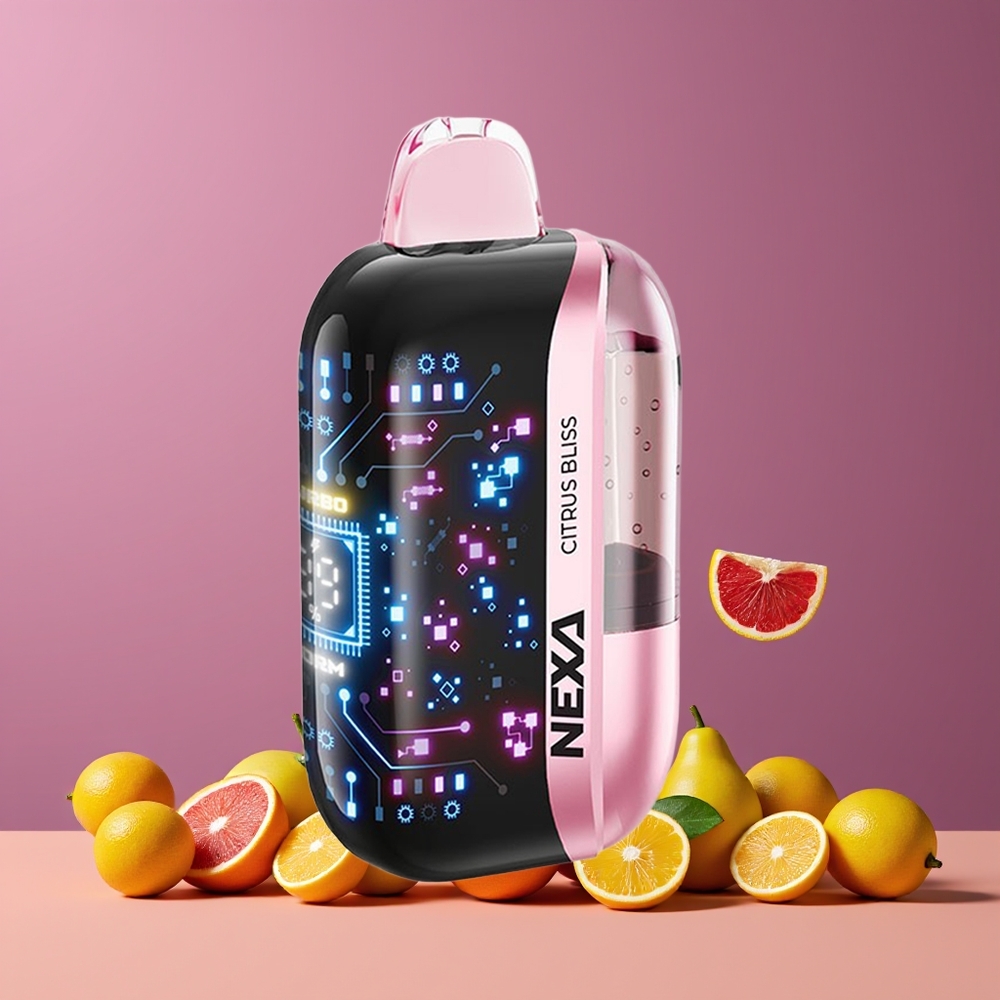 Citron Éclat NEXA Ultra 50000 Puffs Belgique Grossiste 20ml 5%