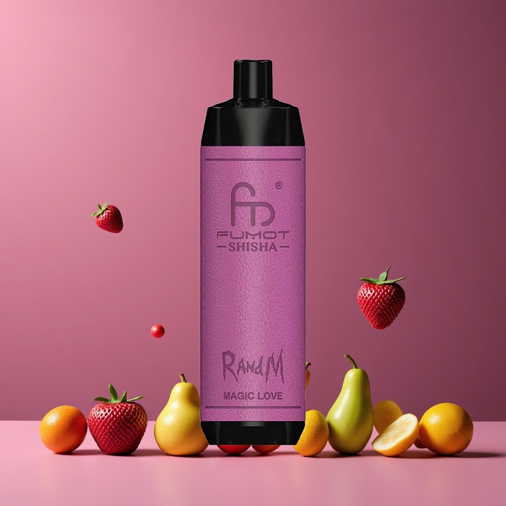 Amour Magique RandM Fumot Shisha 10000 Puffs 18ml Belgique Grossiste Type-C Port