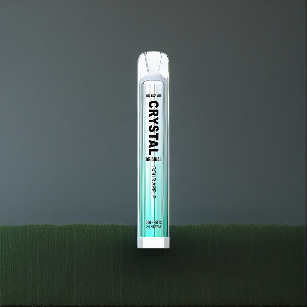 SKE Crystal BAR 600 Vape Pomme Verte Belgique Grossiste 0% 600 Puffs