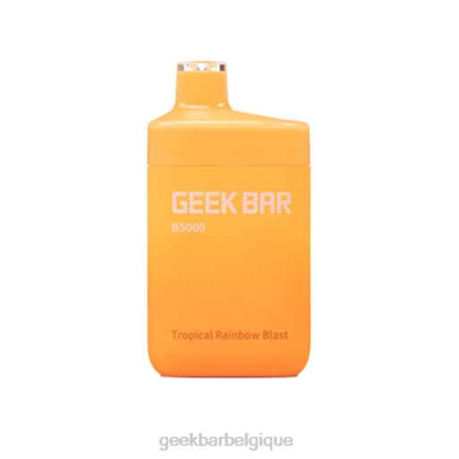 Geek Bar b5000 jetable 28F038 explosion arc-en-ciel tropical Geek Bar cigarette