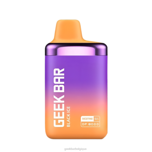 Geek Bar vape jetable df8000 28F0176 glace noir Geek Bar disposable