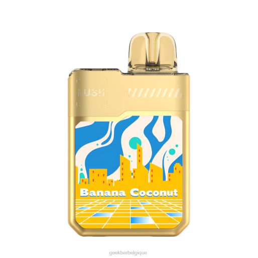 Geek Bar vape jetable luxuriante digiflavor 28F069 banane noix de coco Geek Bar vape zero nicotine