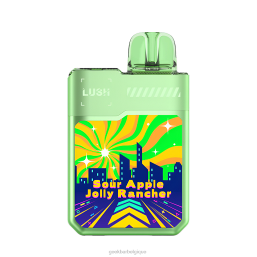Geek Bar vape jetable luxuriante digiflavor 28F078 pomme aigre Jolly Ranchert Geek Bar cigarette