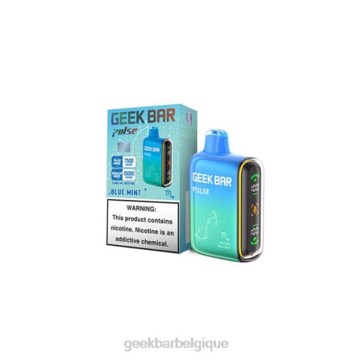 Geek Bar Pulse jetable 28F010 menthe bleue Geek Bar sans nicotine