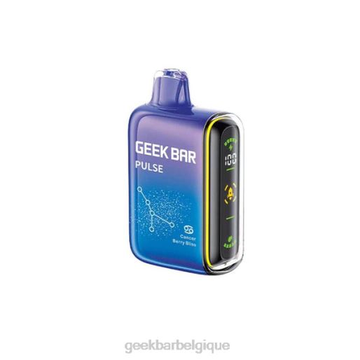 Geek Bar Pulse jetable 28F016 bonheur aux baies Geek Bar disposable