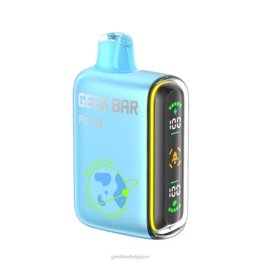 Geek Bar Pulse vape jetable 15k 28F045 glace bleue Geek Bar bruxelles