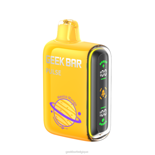 Geek Bar Pulse vape jetable 15k 28F055 mangue du Mexique Geek Bar bruxelles