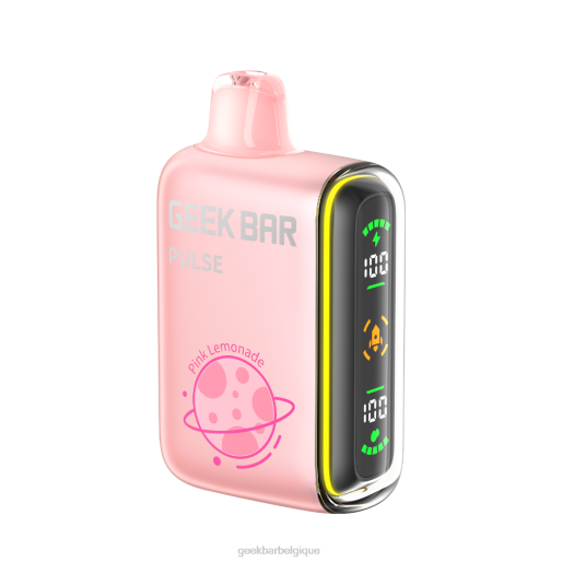 Geek Bar Pulse vape jetable 15k 28F057 limonade rose Geek vape prix