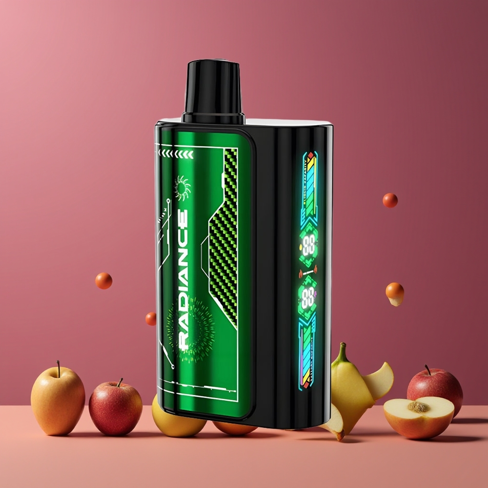 Double Pomme JNR Radiance 31000 Puffs 28ml Belgique Grossiste Dual Mesh Coil