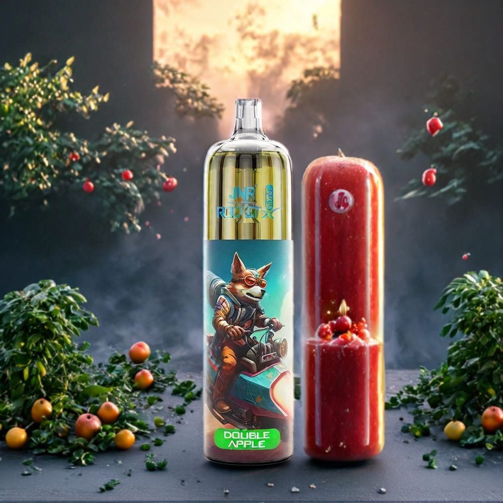 Double Pomme JNR Rocket X 12400 Puffs Belgique Grossiste Type-C et Airflow Réglable