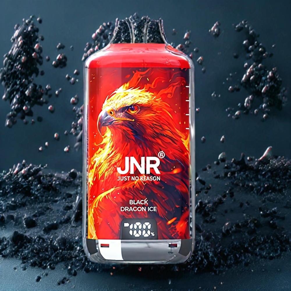 Dragon Noir Glace JNR Falcon X⁺ 28000 Puffs Belgique Grossiste Rechargeable 950mAh