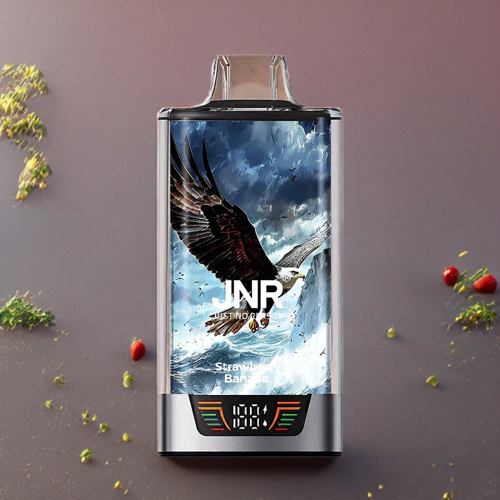 Fraise Banane JNR Falcon Pro 28000 Puffs Belgique Grossiste 30ml Dual Mesh