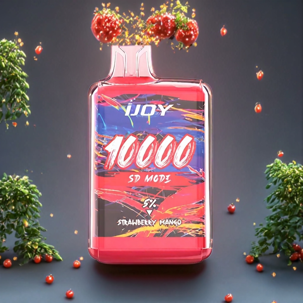 Fraise Mangue IJOY SD10000 10000 Puffs 20ml Belgique Grossiste 5 Nicotine