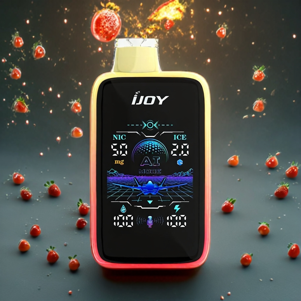 Fraise Mangue IJOY Uranus Mate 40000 Puffs Belgique Grossiste ICE2 TYPE-C