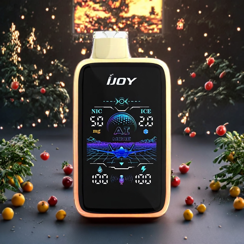 Fraise Menthe IJOY Uranus Mate 40000 Puffs Belgique Grossiste ICE CONTROL TYPE-C
