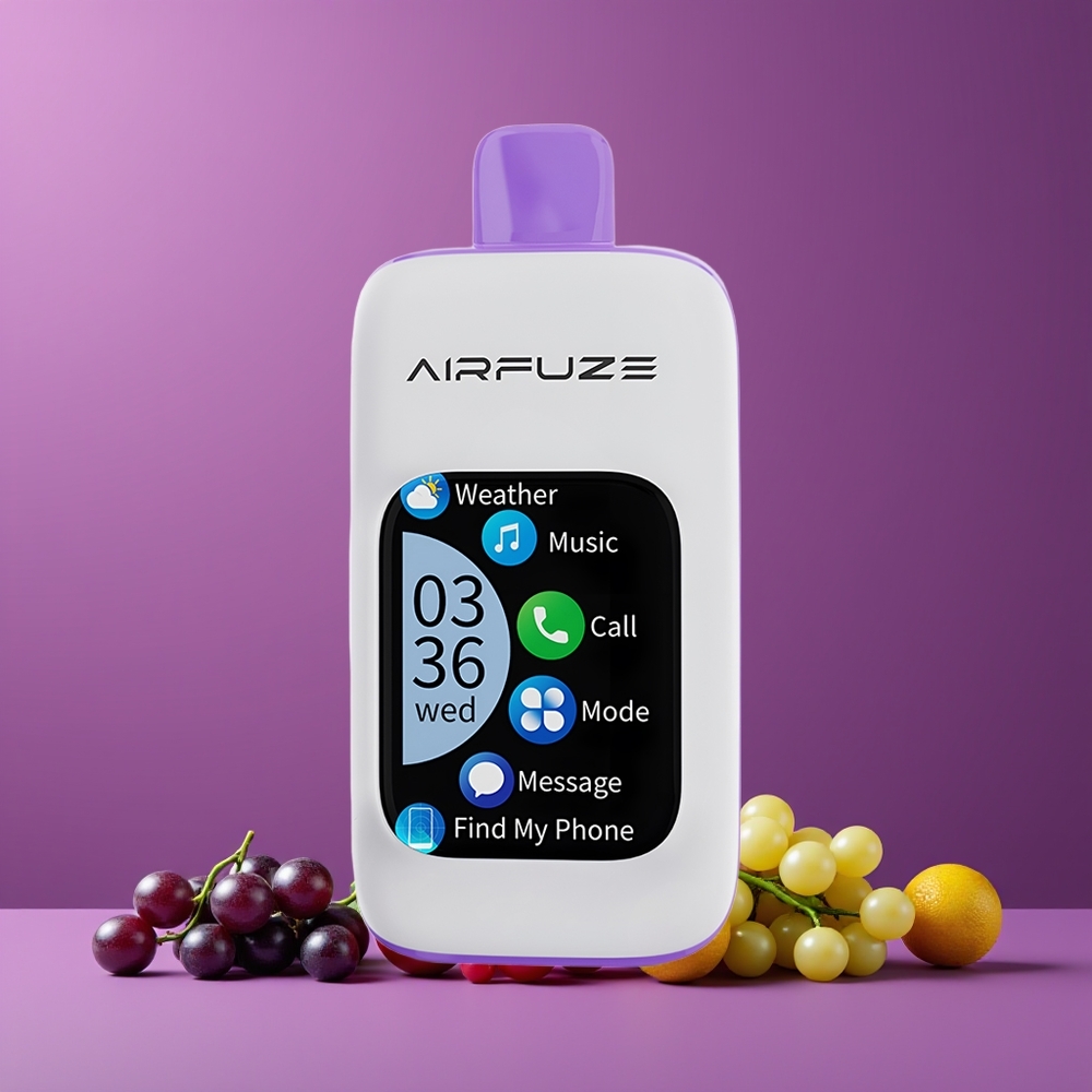 Éclat de Raisin AirFuze Smart 30000 Puffs Belgique Grossiste 5 900mAh