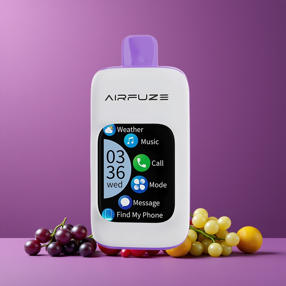 Éclat de Raisin AirFuze Smart Pro 40000 Puffs Belgique Grossiste 900mAh Rechargeable 20ML